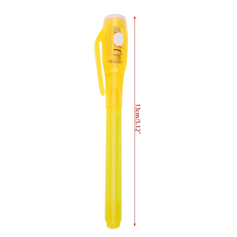 

Magic Invisible Ink Pen Writing Secret Message Gadget With UV Light Stationery