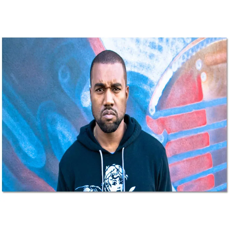 Пользовательский певец музыкальный продюсер бизнесмен Канье Запад картина для