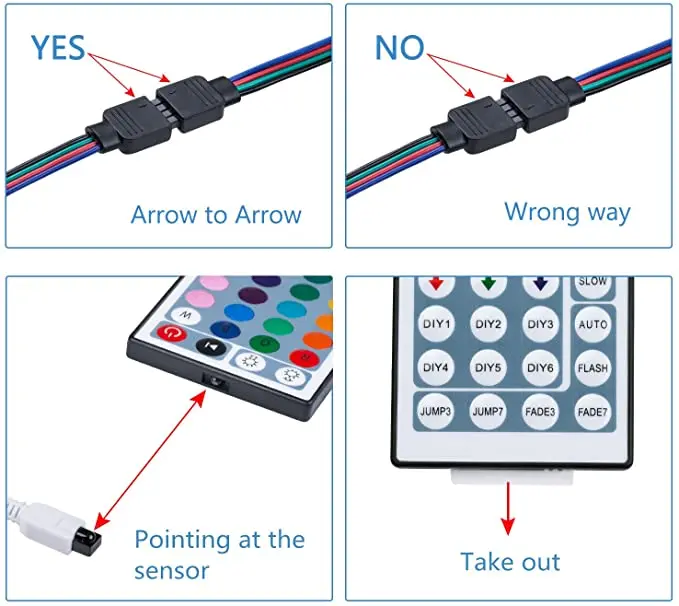 Светодиодная светильник лента с Wi-Fi контроллером 12 В гибкая SMD 5050 5-20 м