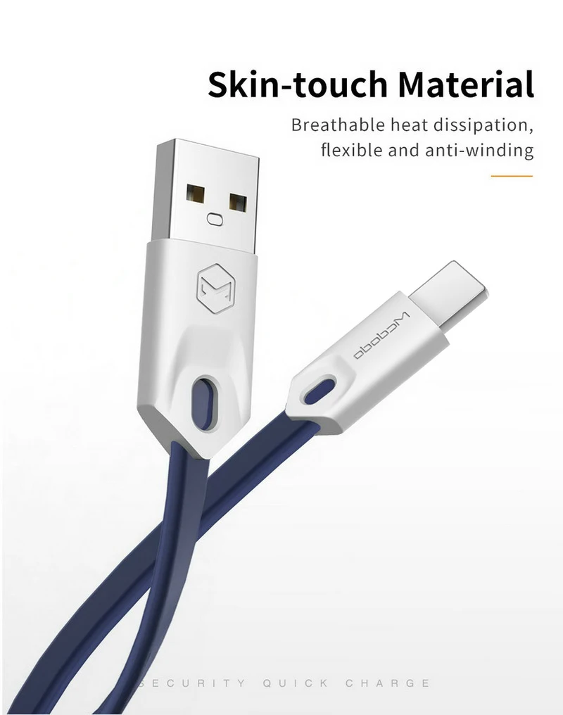 Usb-кабель MCDODO для iPhone X XS MAX XR 8 6 5 6s S plus, шнур для быстрой зарядки мобильного телефона, usb-кабель для передачи данных для iPhone