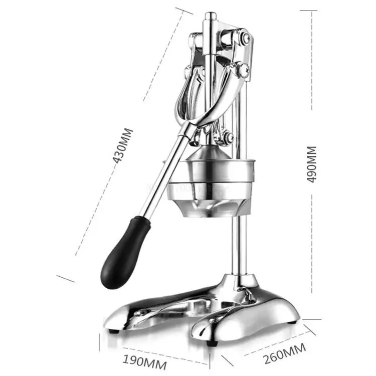 Stainless steel manual juicer pressure fried juice freshly squeezed orange machine pomegranate artifact home |