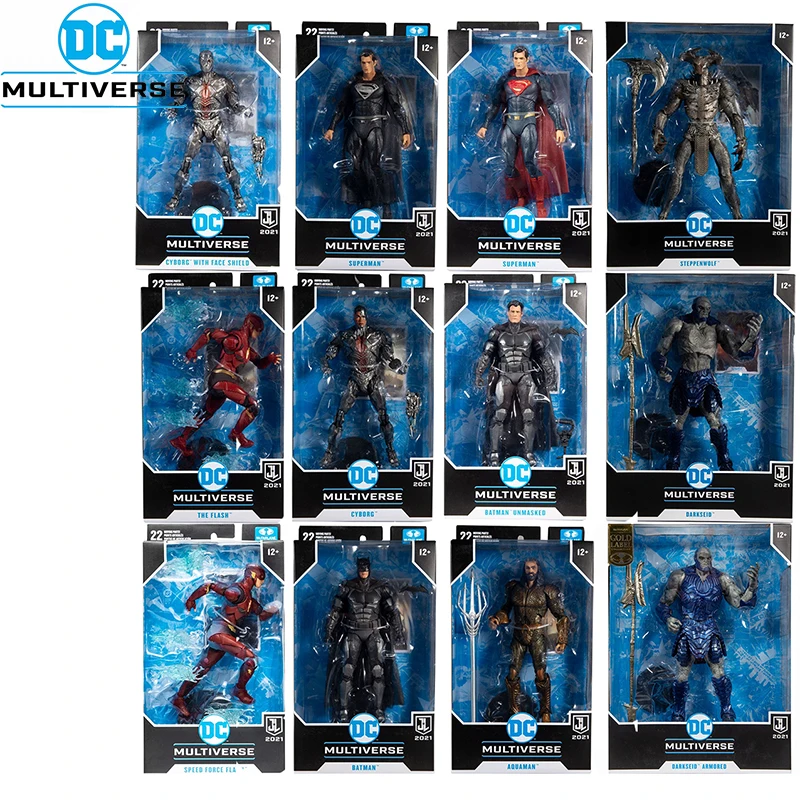 

Mcfarlane DC Multiverse The Justice League Zack Snyder batman Cartoon PVC Action Figure Model Collection Toys for Boys Gifts