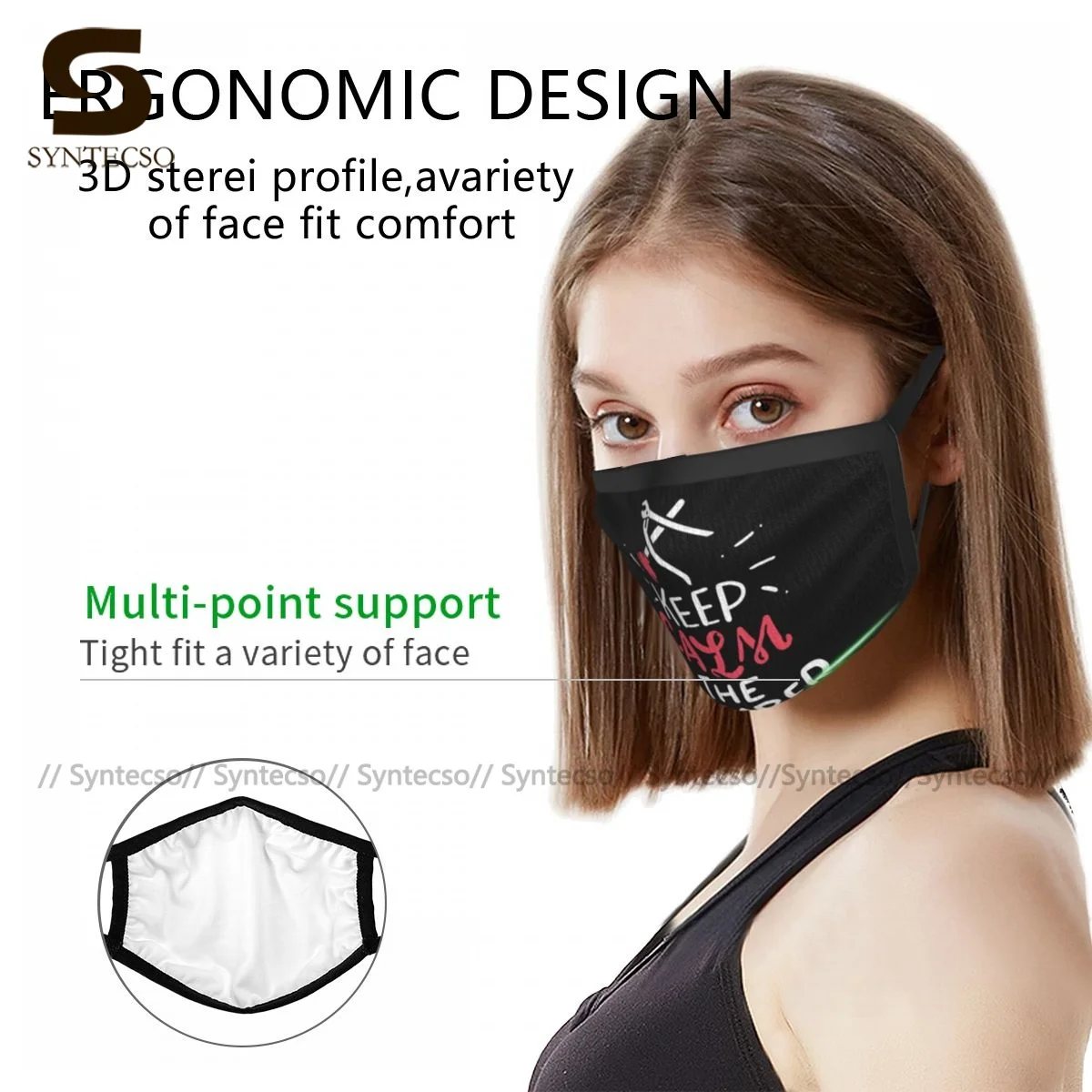 

Plumber Face Mask Cool Designs Anti Dust Fancy Unisex Cloth Facial Mouth Mask
