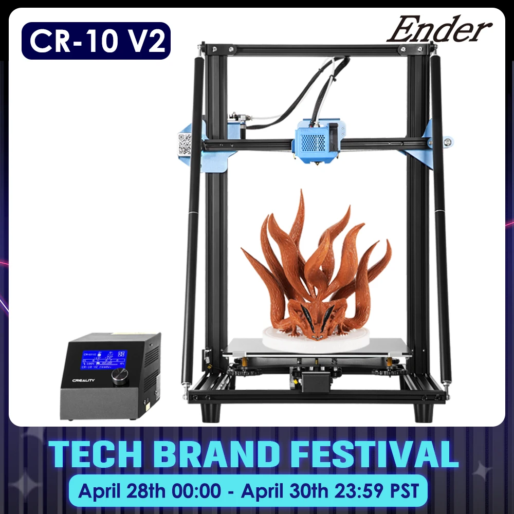 3D принтер CR 10 V2 бесшумная материнская плата с продолжением печати обнаружение