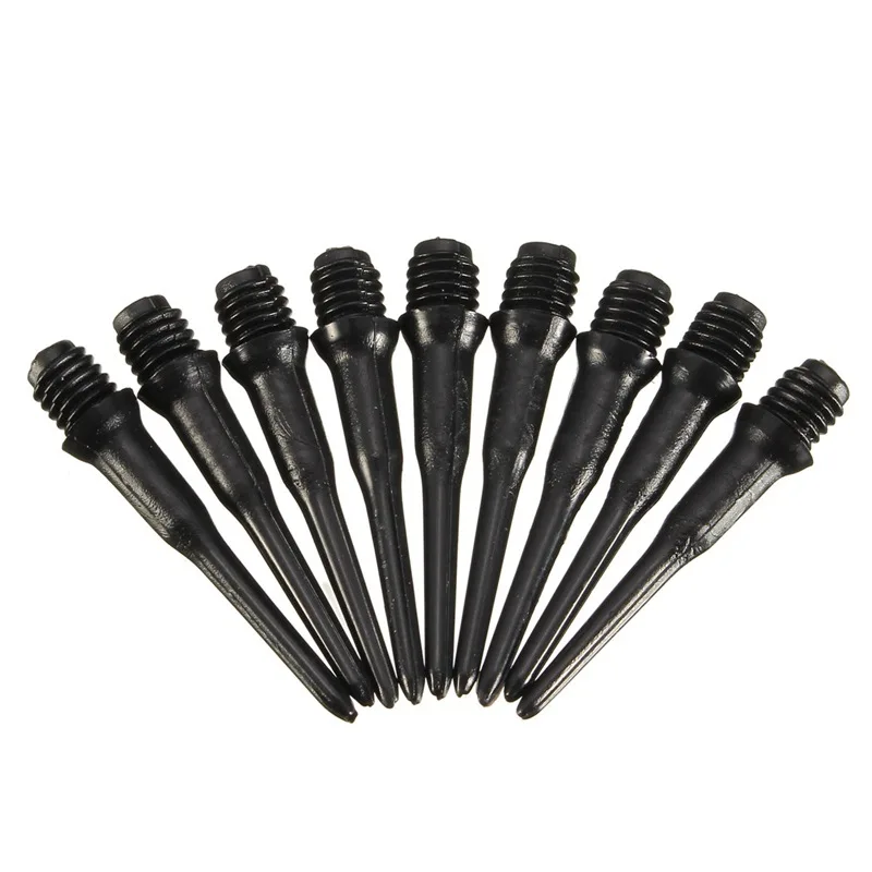 100 шт. 27 мм Дартс Валы мягкие наконечники трубы профессиональные пластиковые нити