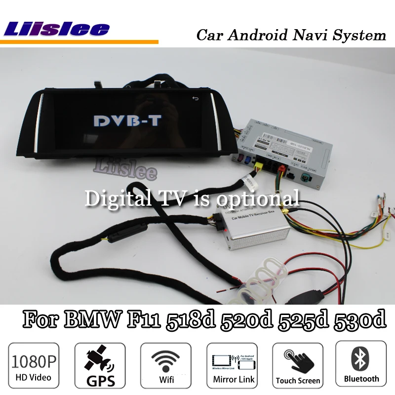 Мультимедийная система на Android 10 25 дюйма для BMW F11 518d 520d 525d 530d 2009 ~ 2016|Автомагнитолы|