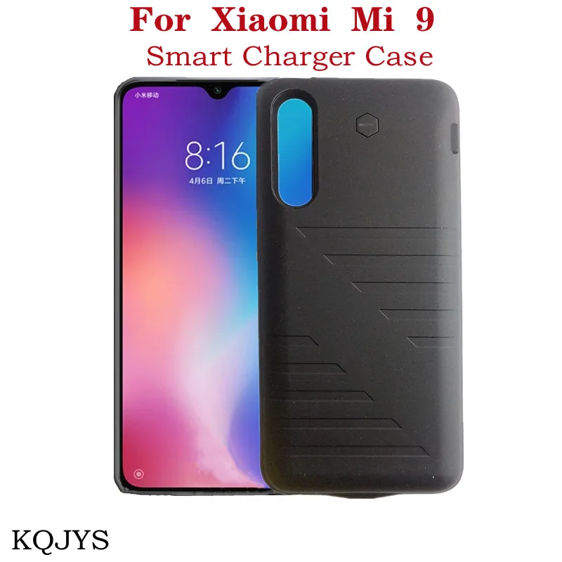 Внешний аккумулятор KQJYS на 6800 мАч умный чехол для зарядки Xiaomi Mi 9 аккумуляторов