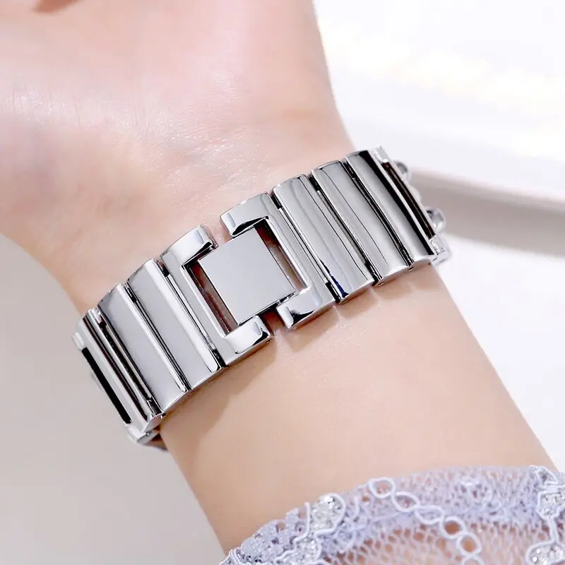 

Korean New Fashion Double Chain Star Lady Bracelet Watch Jewelry Watch Quartz Watch Stainless Steel Watch Japanese Movement