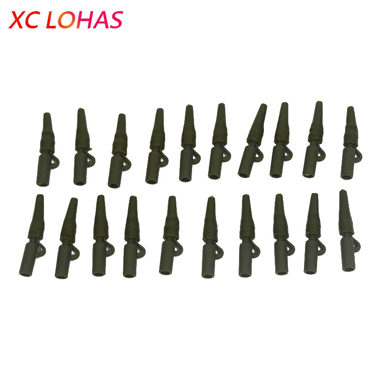 

20 Sets European Carp Fishing Accessories Heavy Duty Safety Fishing Lead Clip for Holding Fishing Line Carp Fishing Tackle Tool