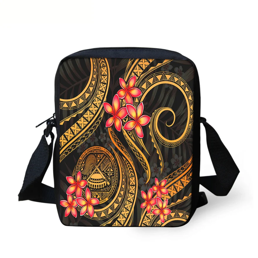 

Small Women Casual Messenger Bags Fashion Polynesian Sea Turtle Printed Cross-body Bag Female Handbags Ladies Crossbody Bags