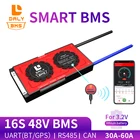 Daly 3,2 v 18650 smart BMS 16S 48V 30A 40A 60A Bluetooth 485 к USB устройству NTC UART программное обеспечение togther Lion LiFepo4 батарея BMS