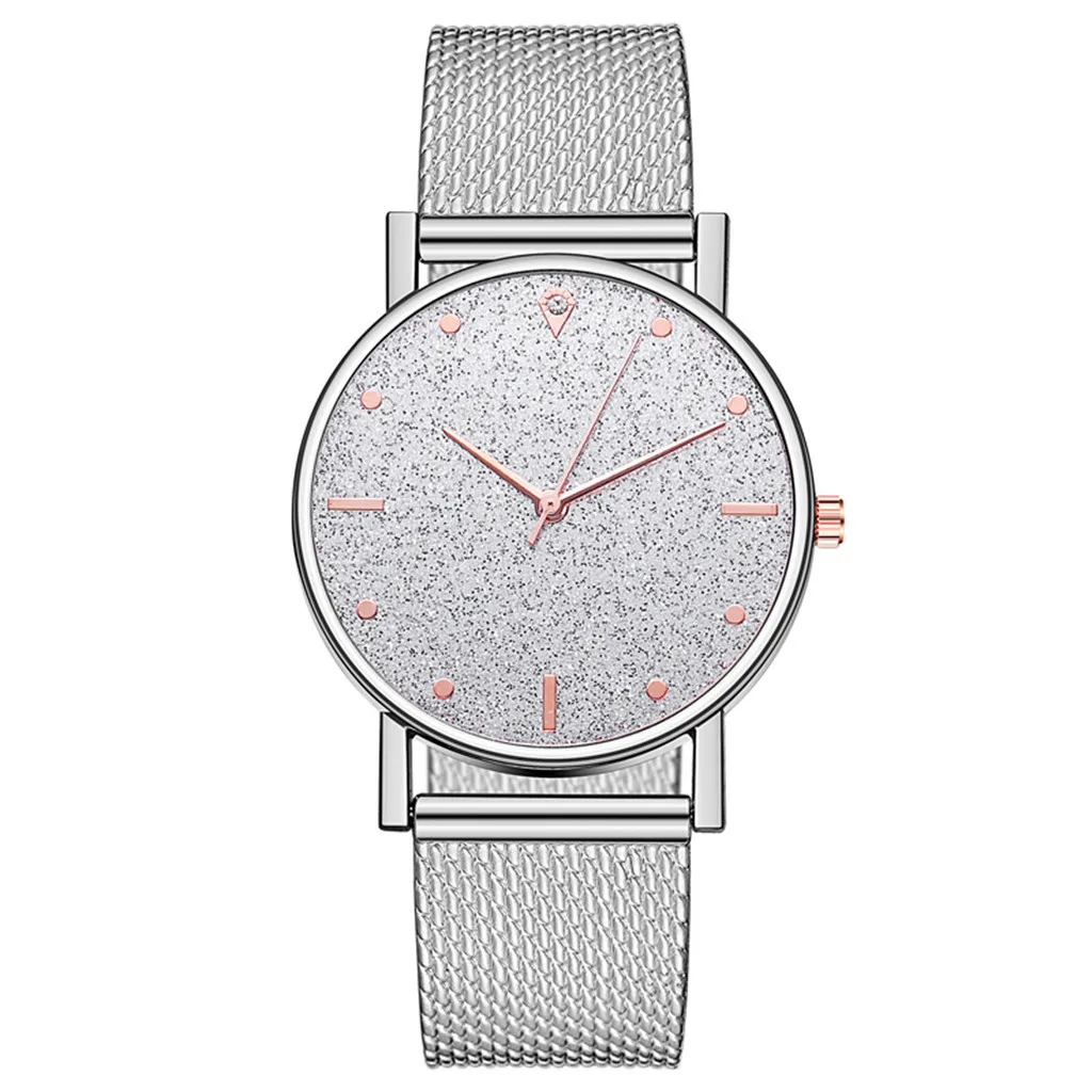 2021 Women's Watch Luxury Male Female Quartz Men Watches Stainless Steel Dial Casual Fashion Bracelet Ladies Girls Clock Gifts
