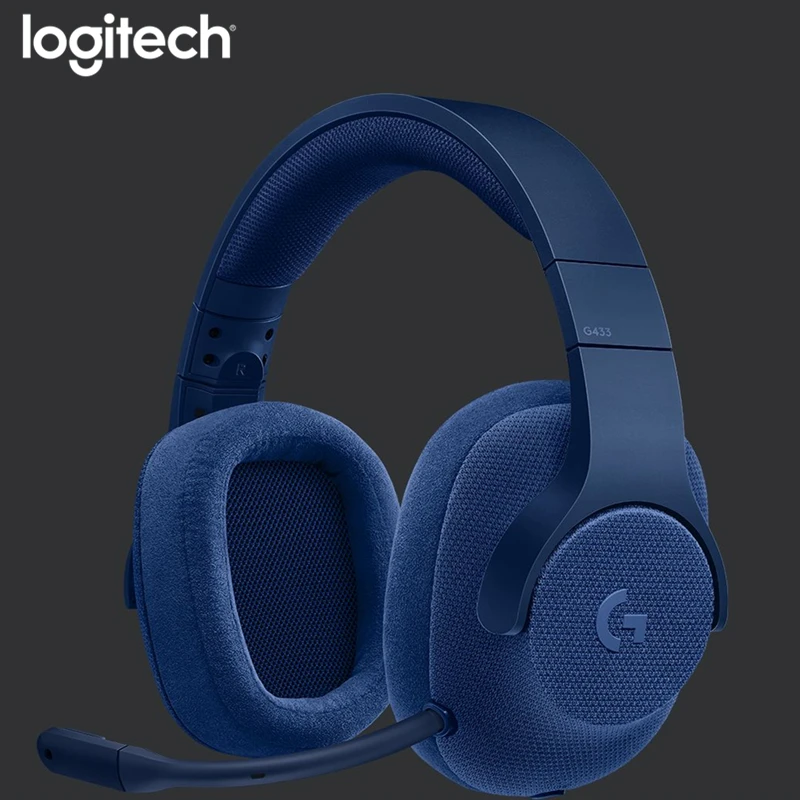 Logitech G433 7.1 Surround Gaming Headset Wired Gamer Headphone With Mic For Nintendo Switch PS4 Xbox One VR PC Tablets&ampMobile |
