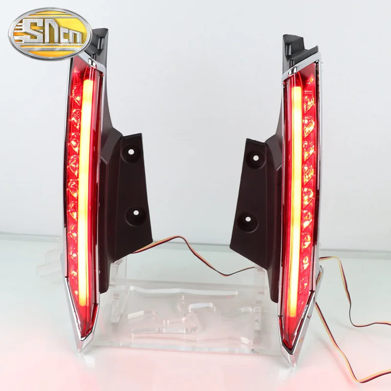 Автомобильный светодиодный фонарь светильник заднего бампера для Nissan X trail T32 2014