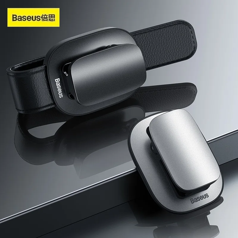 

Baseus Car Eyeglass Holder Glasses Storage Clip For Audi Bmw Auto Interior Organize Accessories Car Sunglasses Holder For Xiaomi
