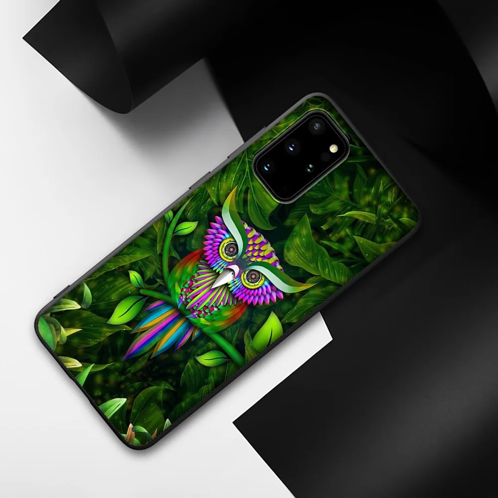 Lavaza Cute Owl Hearts Lover Christmas Soft Case for Samsung Note A3 A5 A6 A7 A8 A9 A10s A20s A30s A40s A50s 10 A70 8 9 J6 Plus | Мобильные