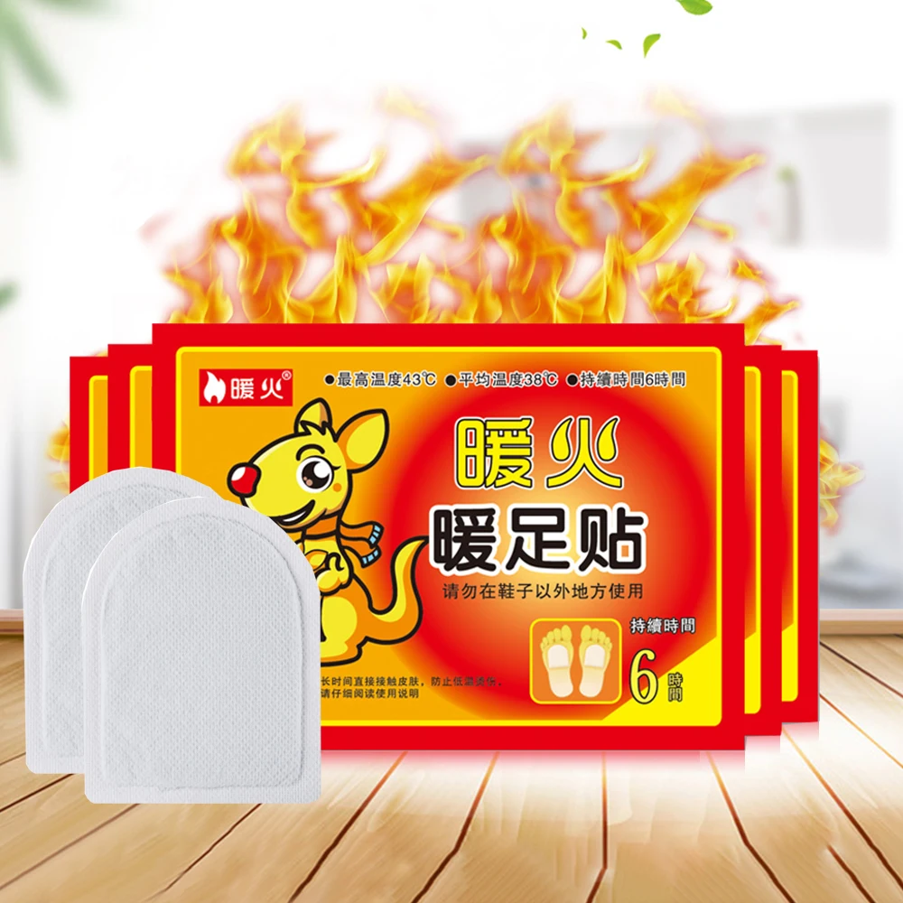 foot warmer sticker heating pad keep leg heat body hot pack feet stick | Дом и сад
