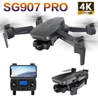 Дрон ZLRC SG907 PRO 4K GPS HD с широкоугольной камерой, 5G WIFI FPV Радиоуправляемый квадрокоптер, профессиональные складные дроны, вертолет