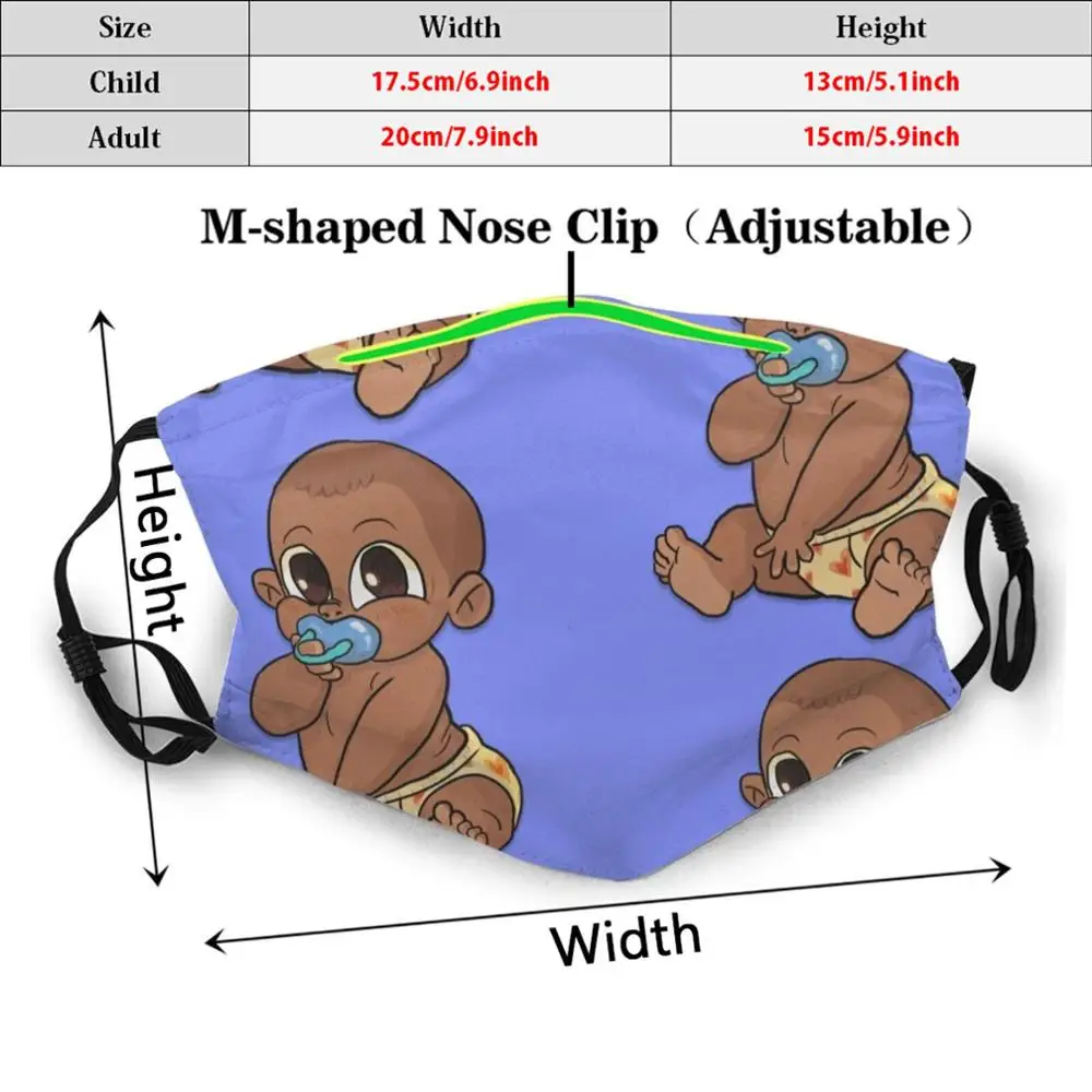 Ребенок! Маска Pm2.5 с фильтром моющийся игрушечный мяч сделай сам для взрослых и