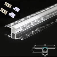 dhl 10 100pcs 1m lace led aluminum profile led line light 3528 5050 5630 for led stripmilky cover led aluminum channel