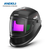 andeli welding helmetmak g star large view true color automatic darkening for arc weld grind cut