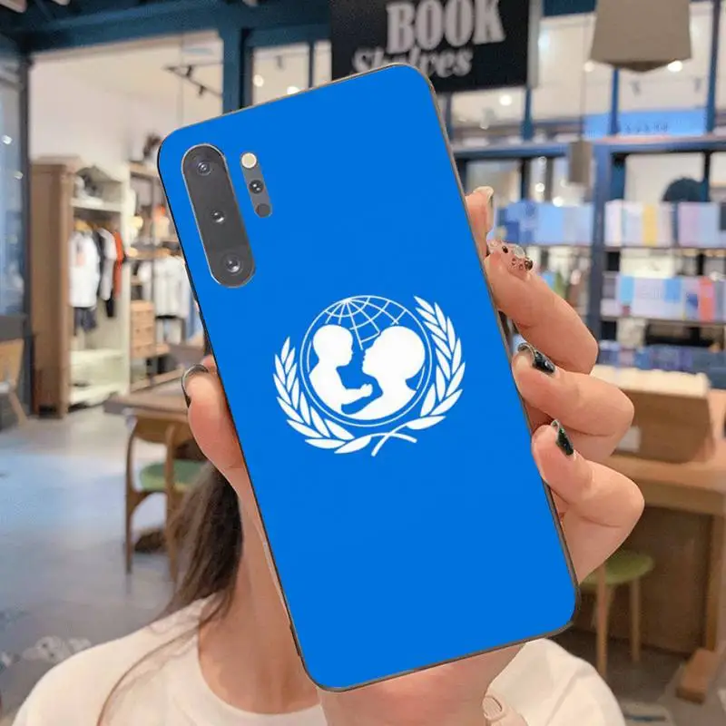 

HUAGETOP unicef Phone Case For Samsung Galaxy Note20 ultra 7 8 9 10 Plus lite J7 J8 Plus 2018 Prime