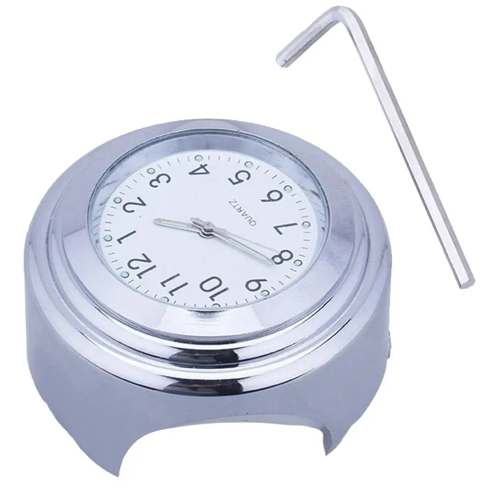 Универсальный ручной стержень для мотоциклетного руля часы Водонепроницаемый