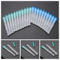 24pcs injection needles 12pcs 1 5 inch 21g green needles and 12pcs 1 25 inch blue 23g needles