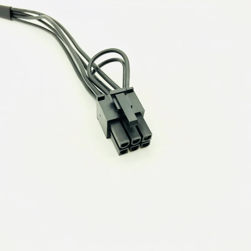 Маленький 6-контактный разъем для PCI-E шнур кабеля питания 45 см видеокарта с