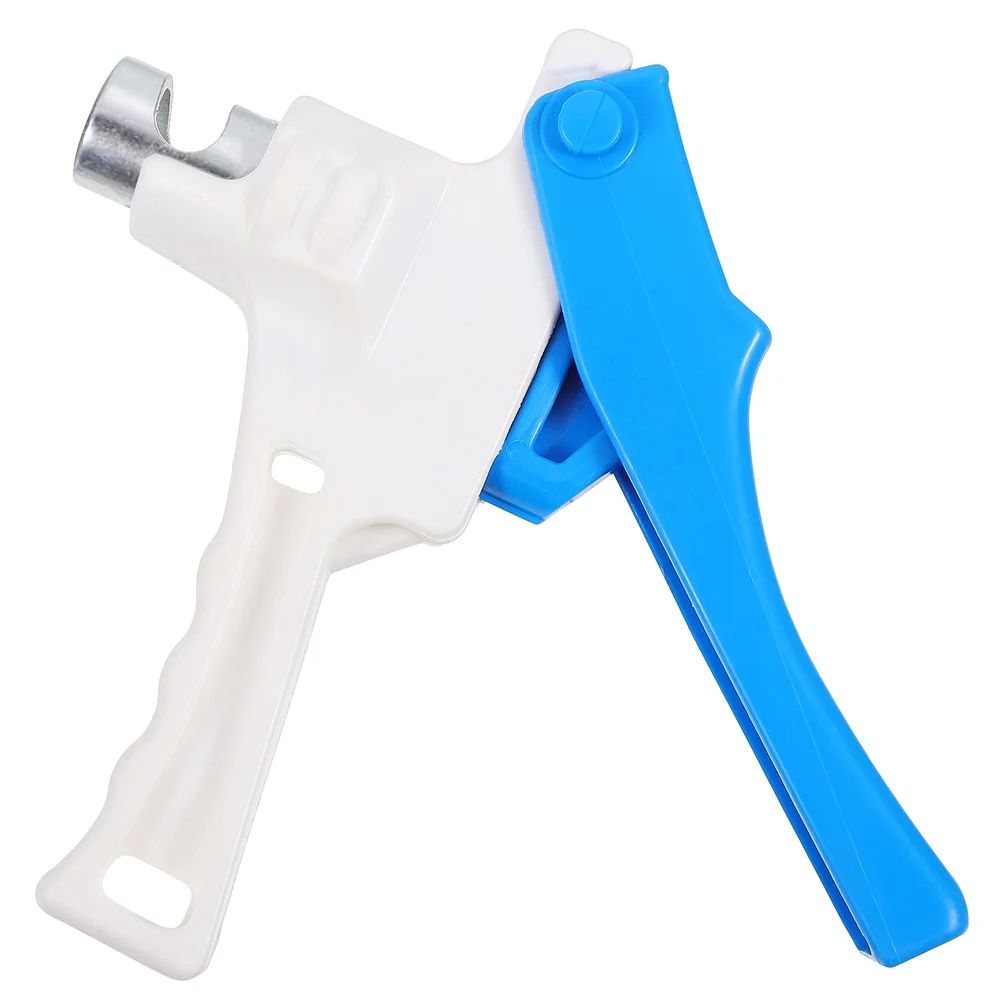 

1pc Belt Perforator Drip Irrigation Perforator PE Pipe Perforator (Blue White)