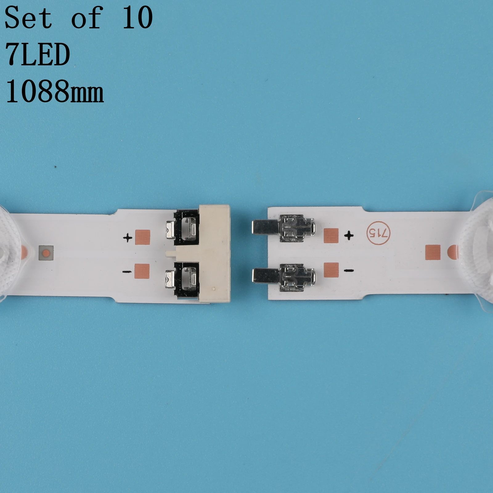 100% Новинка 10 шт./комплект светодиодная лента для телевизора SAMSUNG UN55J6201 UN55J620D UE55H6204