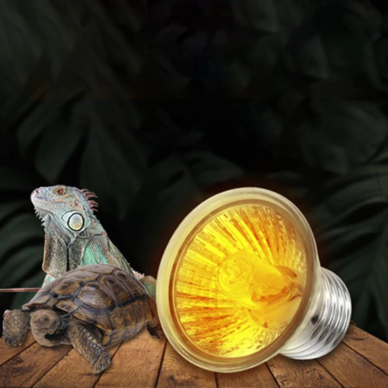 25/50/75W UVA Heat Lamp E27 110-220V Pet Reptile Heating Turtle Lizard Heater Bulb Emitter Pets Basking Bird Snake | Дом и сад