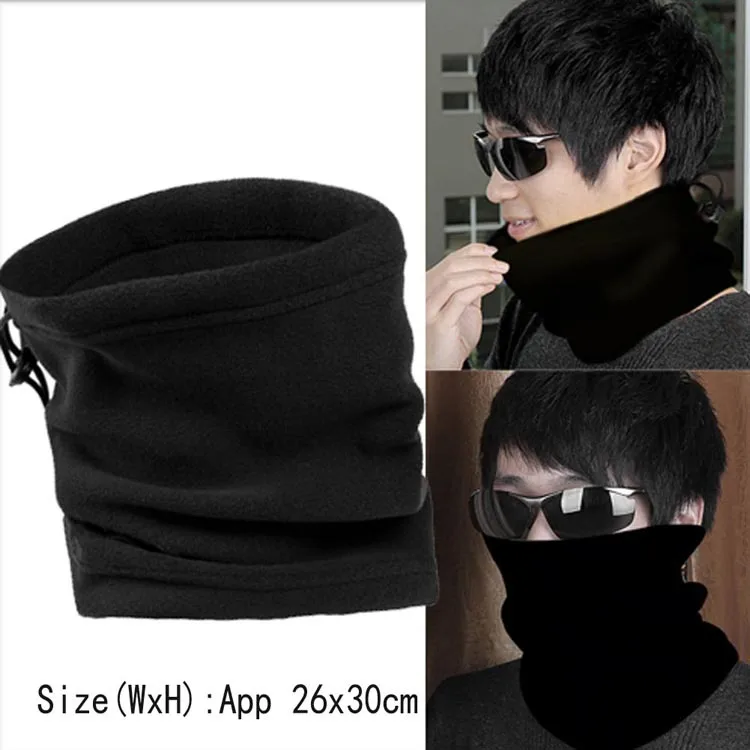 

Unisex Polar Fleece Neck Warmer Thermal Snood Scarf Hat Wear Snowboarding Outdoor Multi-functional Fishing Football Scarves
