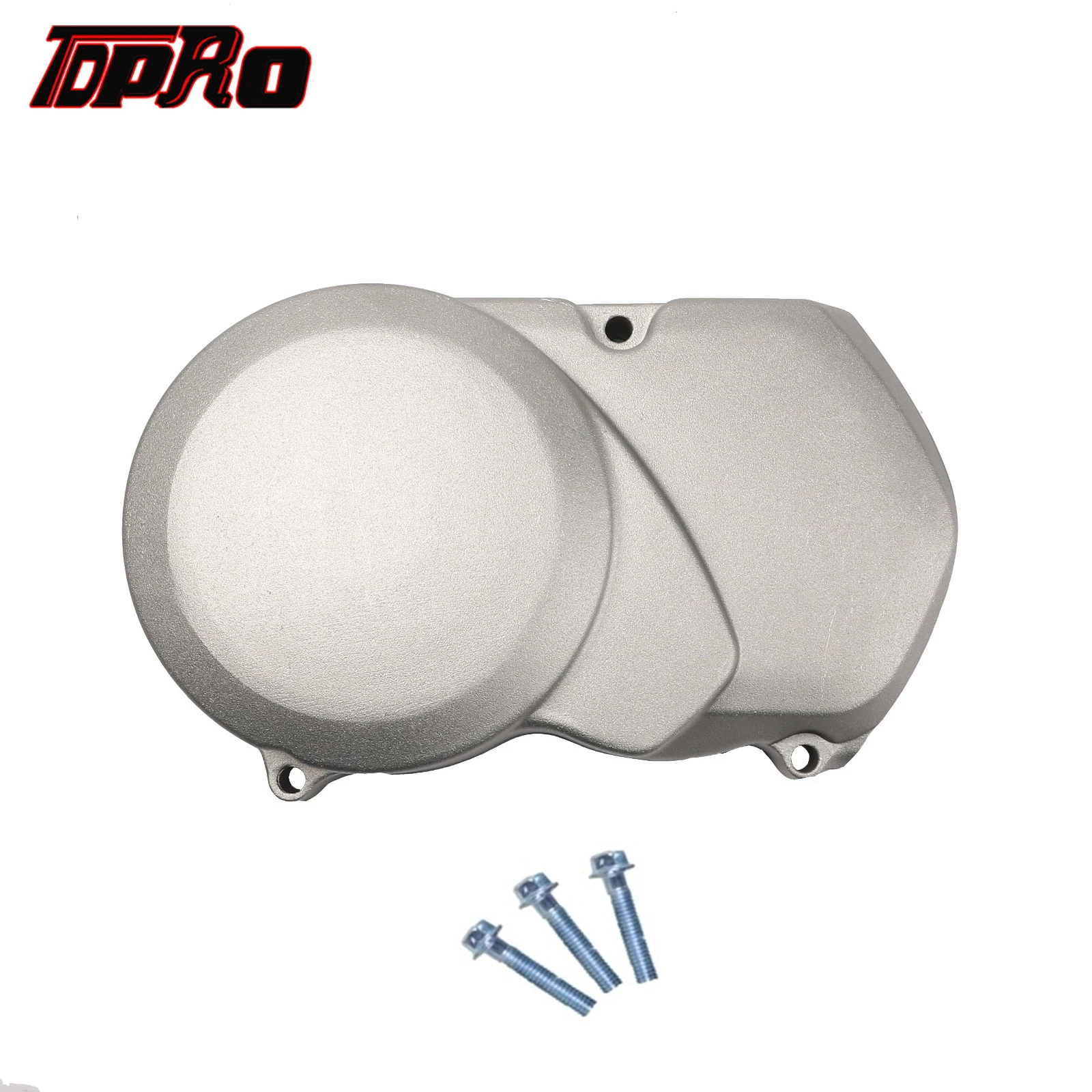 Чехлы на звездочки для мотоциклов TDPRO серебристые двигателей с магнитной боковой