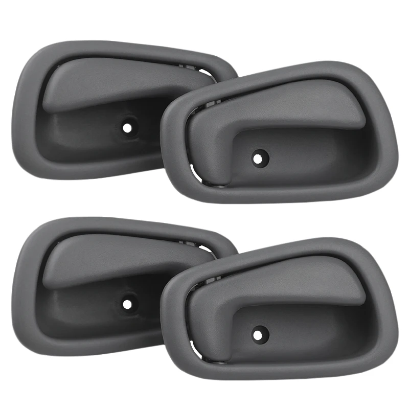 

All-round 4 PCS For Toyota Corolla Chevrolet Prizm 1998-2002 Dark Gray Interior Door Handle Inside Door Handles 69205-02050