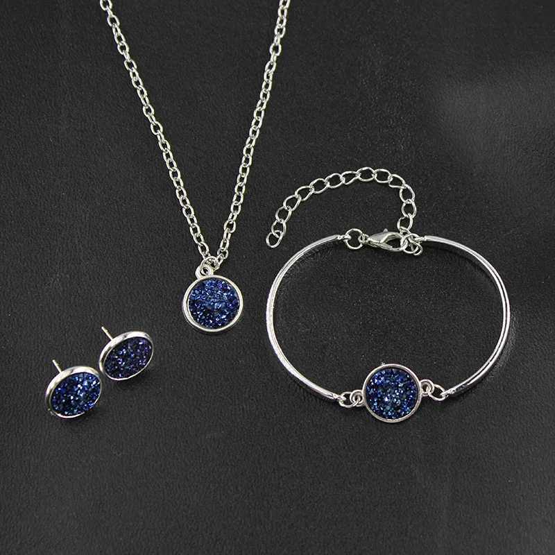 Японский набор украшений взрывы звезд простой браслет и ожерелье из