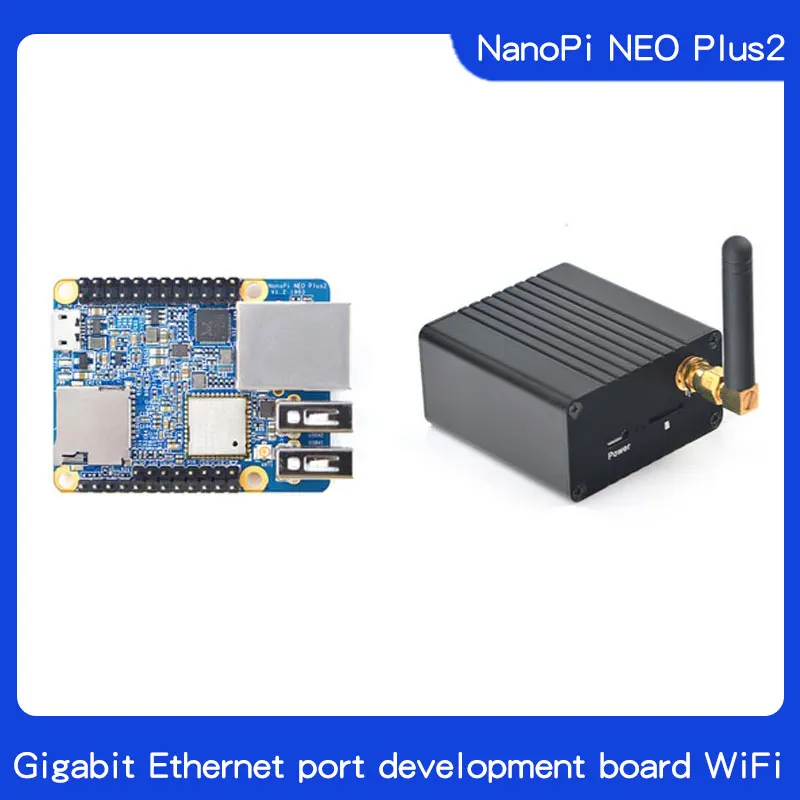 Дружественный NanoPi NEO Plus2 все в одном H5 гигабитный Ethernet порт IoT Плата развития WiFi