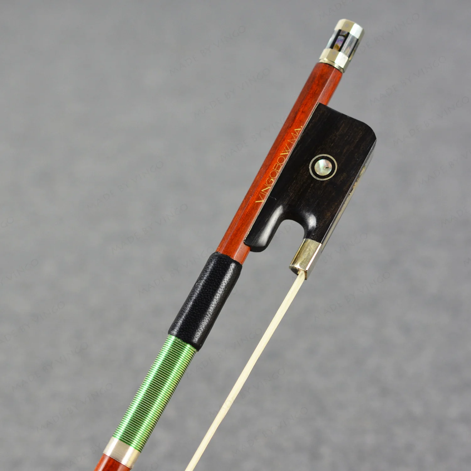 Pernambuco VIOLA BOW Ebony Frog никель серебристый белый из конского волоса аксессуары