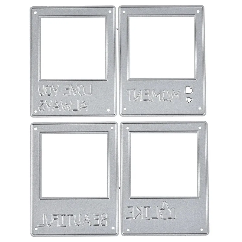Eastshape Letter Dies Frame Metal Cutting Dies New for Card Making Scrapbooking Embossing Background Die Cut Craft Dies