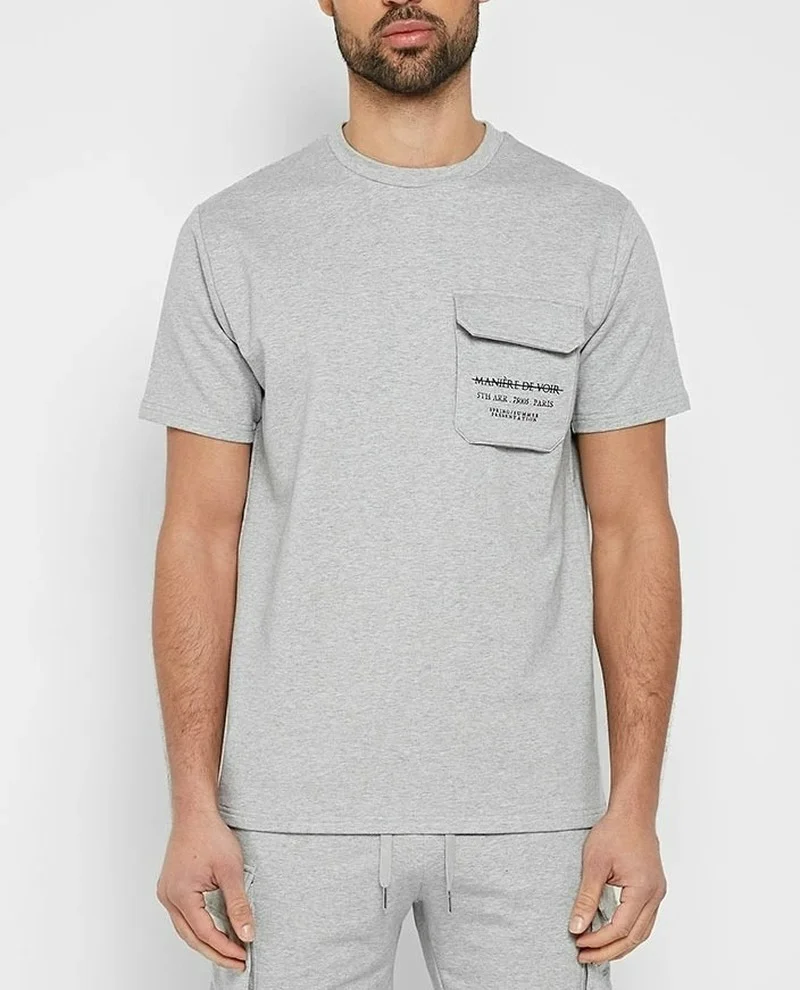 

Mens Clothing 2021 Summer Men's Suit Casual Loose T-shirt Short-sleeved Top Plus Size Sports Shorts 2-piece Set