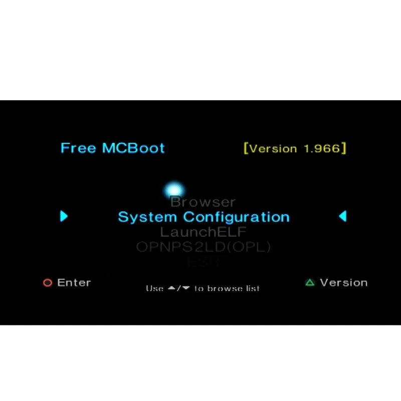 Прямая поставка Бесплатная карта памяти McBoot v1.966 8 Мб/16 Мб/32 Мб/64 МБ для PS2 FMCB версия