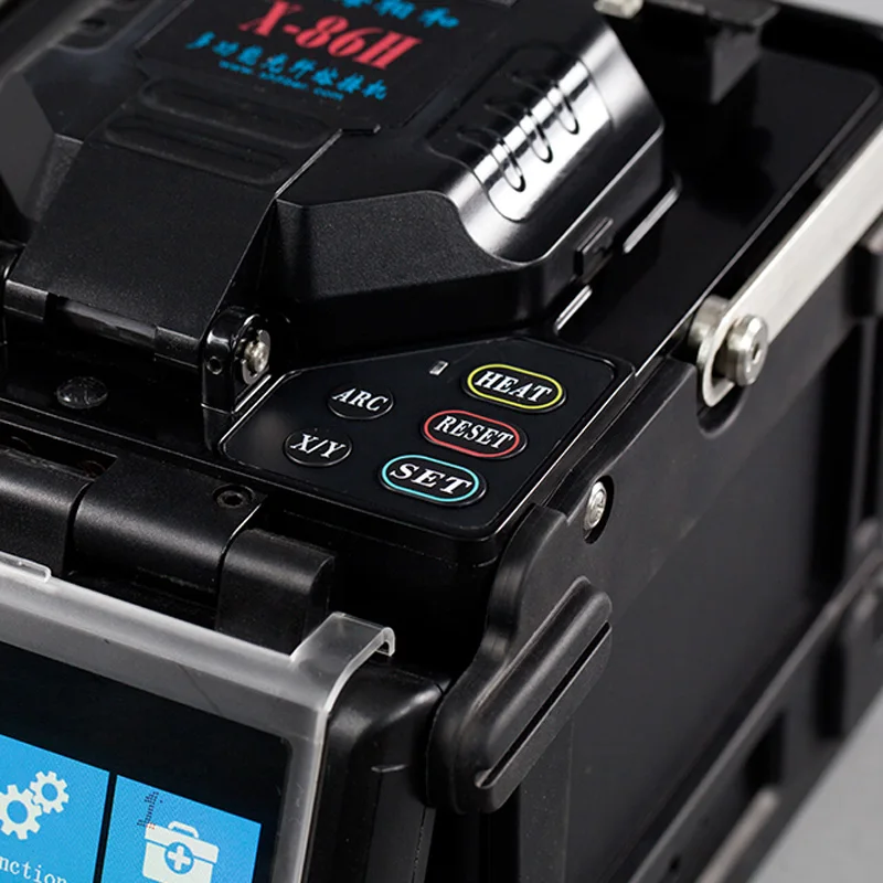 

Multi-function Fusion Splicer X-86H with 8s splicing time 400times splicing data FTTH Fiber Optic Splicing Machine