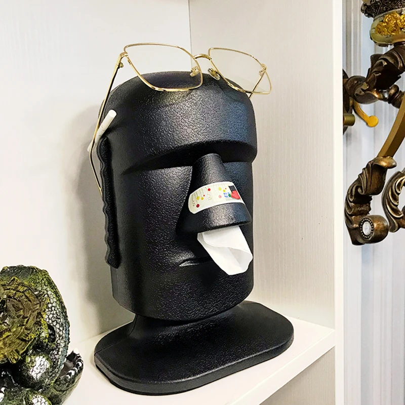 Новый креативный Американский портрет тканевая коробка Камень Офисный поднос