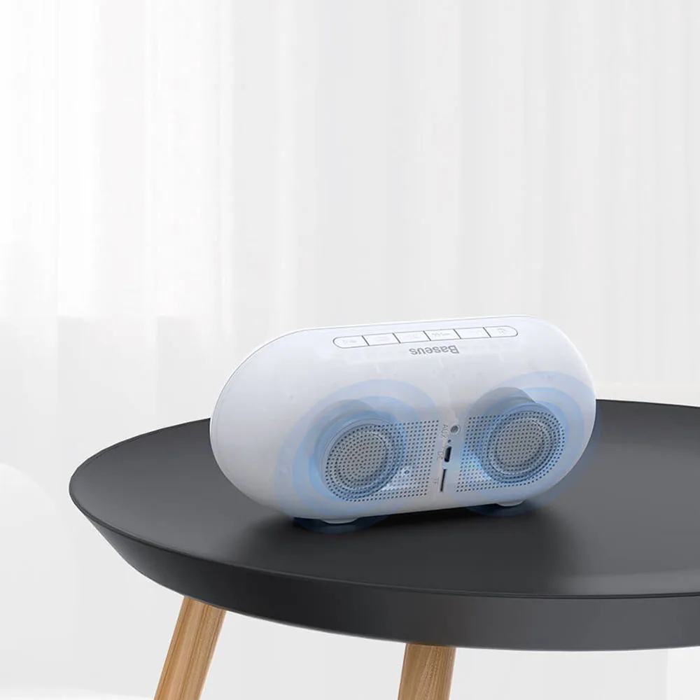Двойной будильник Беспроводной Bluetooth 4 2 Динамик FM радио Повтор двух светильник