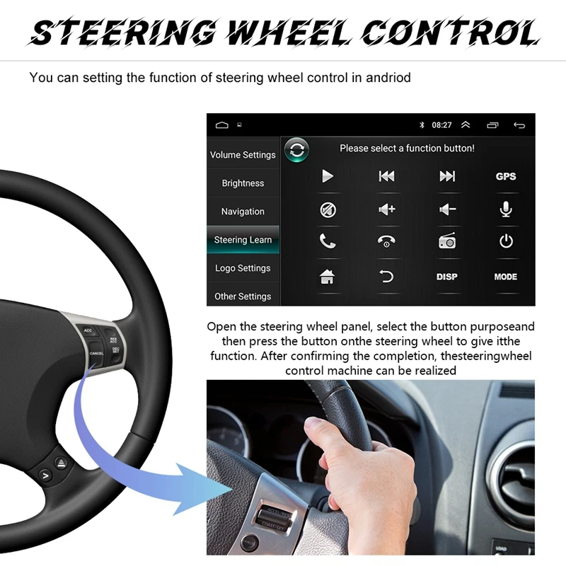 7 дюймов Android 9 1 HD Пресс Sn автомобиля MP5 плеер 1G + 16G Wi Fi Bluetooth FM радио для ford Mondeo GPS
