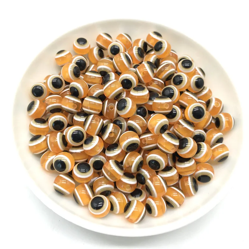 Круглые бусины из смолы для изготовления ювелирных изделий 50 шт./лот 6/8/10 мм |