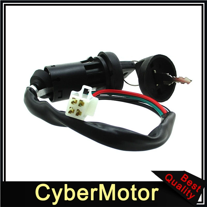 4-контактный провод ВКЛ./ВЫКЛ. старт-остановка переключатель ключа зажигания для