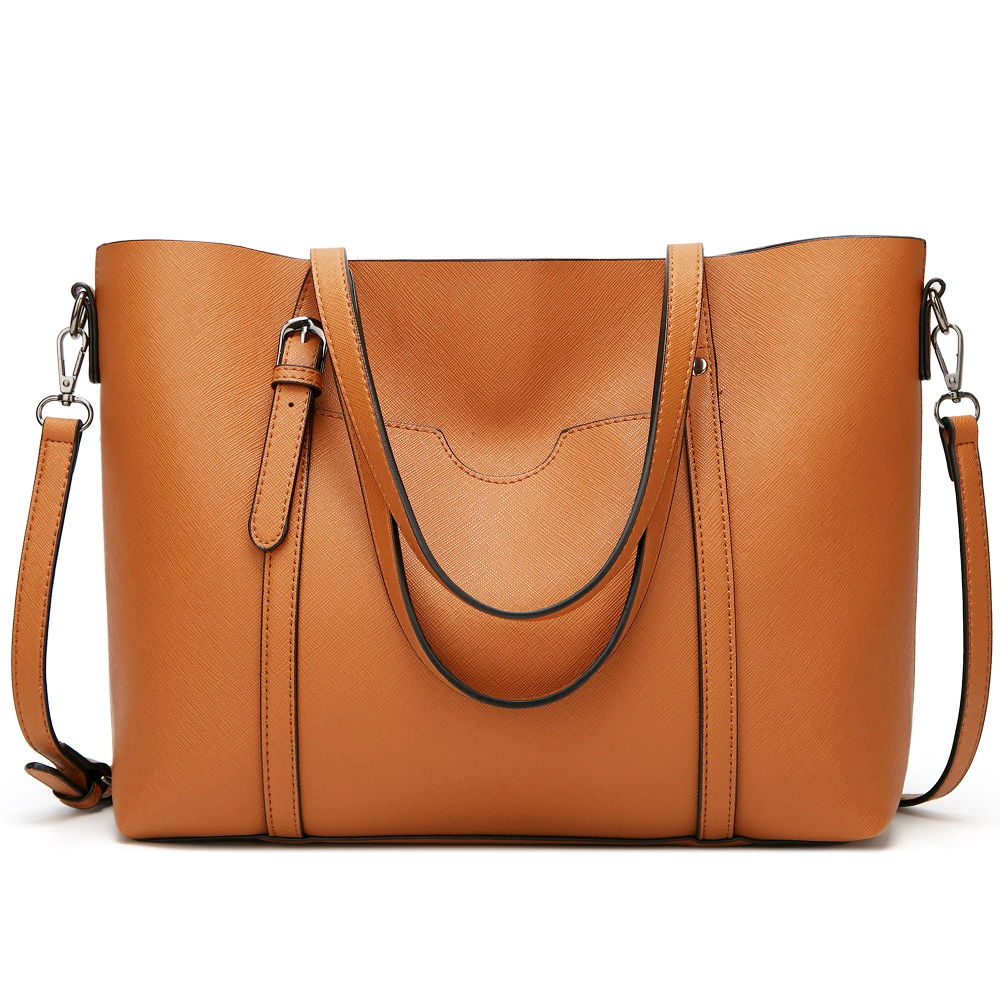 Сумка хобо Женская на плечо модный саквояж в классическом стиле дизайнерский