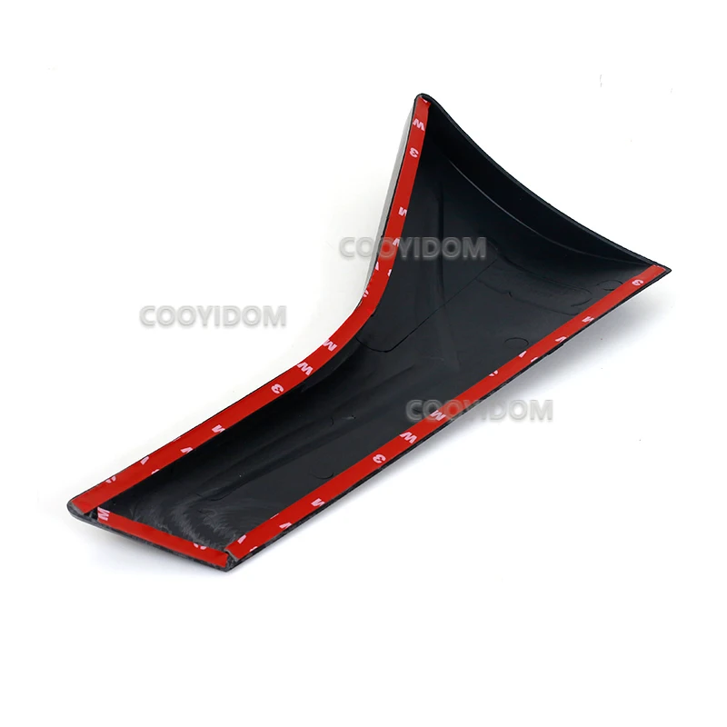 K-Автомобильный двусторонний задний спойлер для окна треугольная Обложка