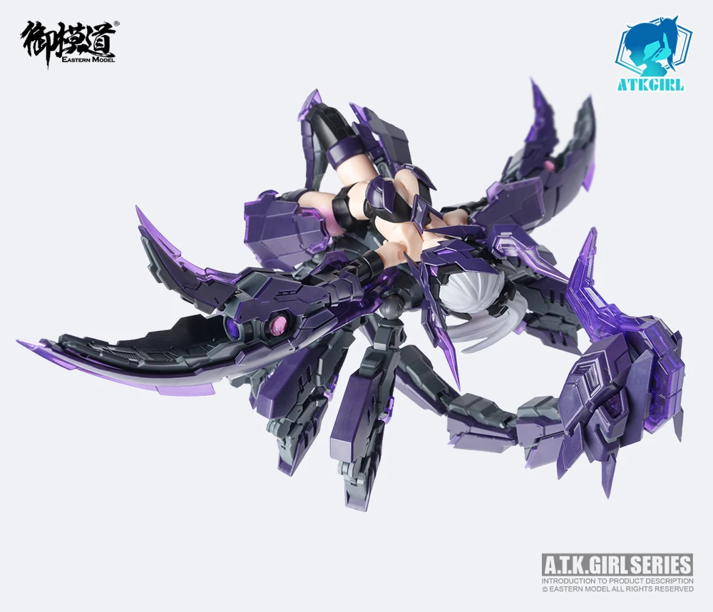 

YMD E-Modle Assemble ATK GIRL SERQET Scorpion Collection Movable Figure Toy for Anime 1/12 Scale Full Action Plastic Kit